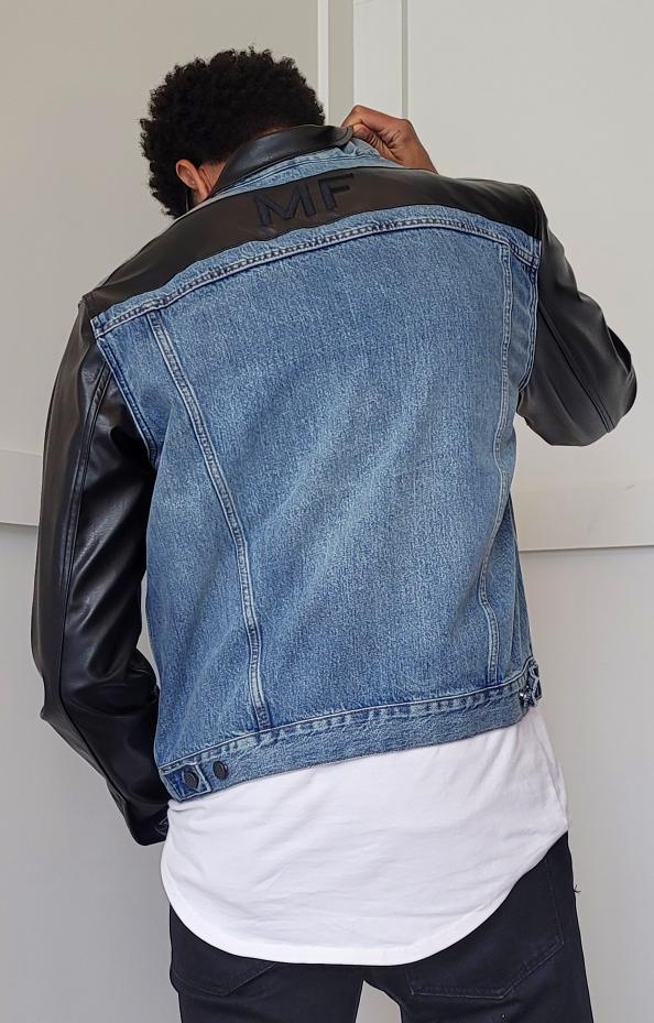 Denim & Leather Jacket