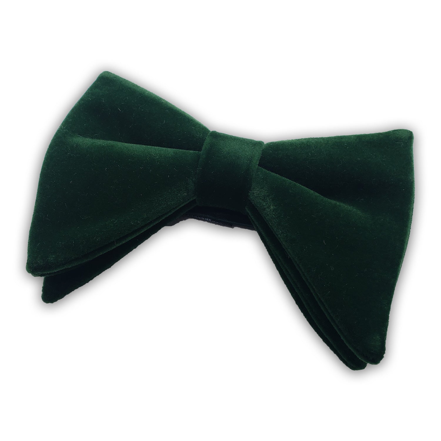 Green Velvet Big Bow Bowtie