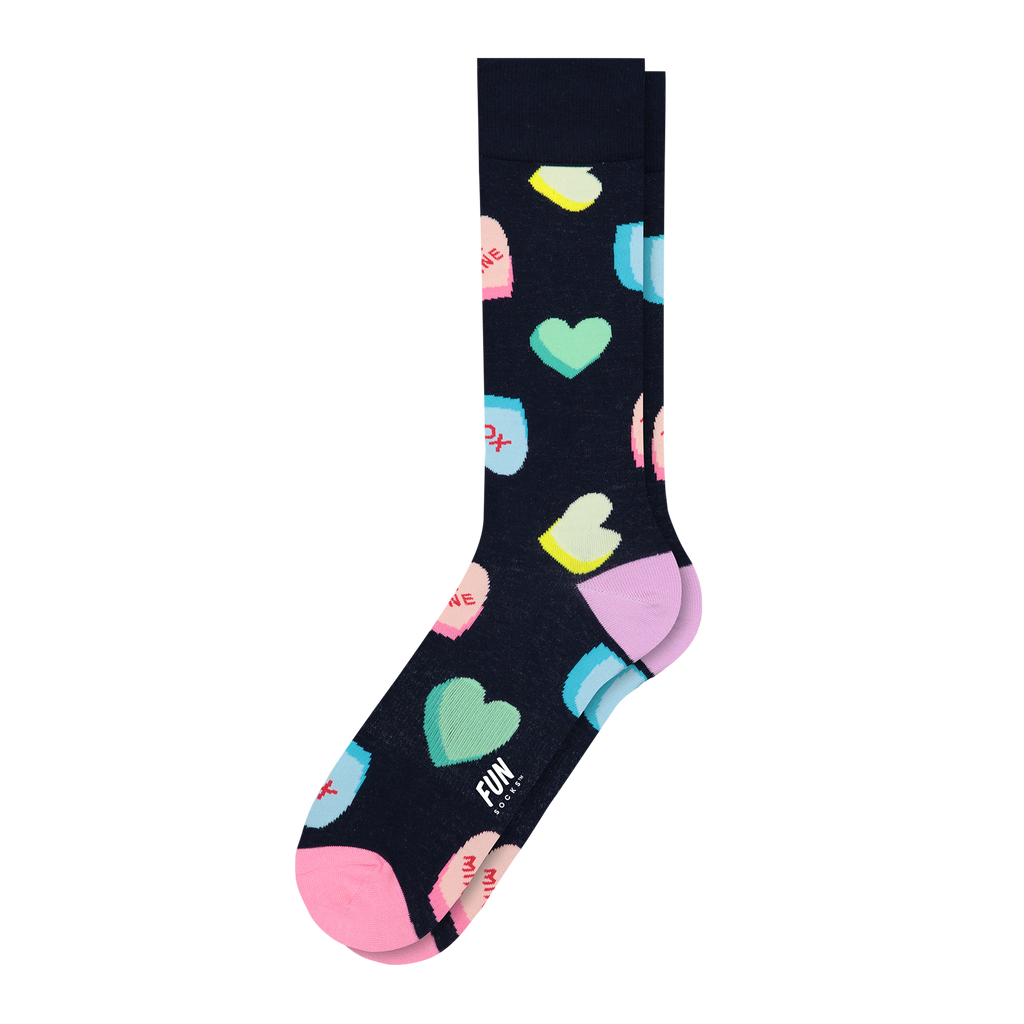 Be Mine Heart Socks